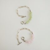 【受注生産商品】天然石×チェーンブレスレット ･ナビイメージ-0