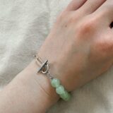 【受注生産商品】天然石×チェーンブレスレット ･ナビイメージ-1