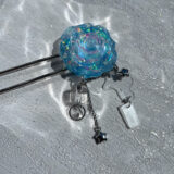 【受注生産商品】Water Rose Kanzashi･ナビイメージ-1