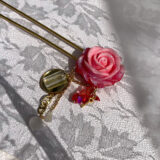 【受注生産商品】Sugar Rose Kanzashi・ナビイメージ-0