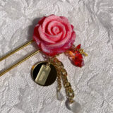 【受注生産商品】Sugar Rose Kanzashi・ナビイメージ-1