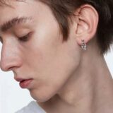 Baguette Stone Chain Link pierce･ナビイメージ-3