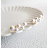 zigzag 淡水パール ピアス・ナビイメージ-1