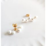 zigzag 淡水パール ピアス・ナビイメージ-2