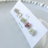 【受注生産商品】選べる5粒セット サージカルステンレスピアス 花 ピンク ホワイト オフィス 小ぶり 小粒･ナビイメージ-4